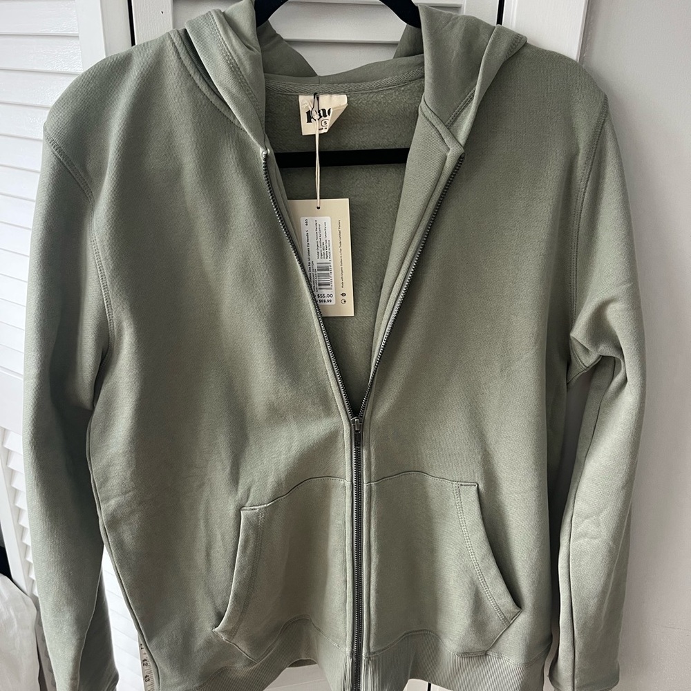 Pact Olive Green Zip-Up Jacket